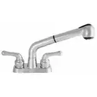 Ldr Chrome Double Handle Laundry Faucet 952 52445CP
