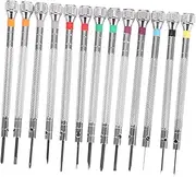 DOITOOL Professional Watch Repair Kit 13 in 1 Screwdriver Set Precision and Portable for Glasses Devices