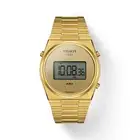 New Tissot PRX Gold Tone 40mm Digital Display Quartz Watch T1374633302000 A.D.