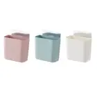 Wall-Mounted Toothbrush Shelf Holder Adhesive Wall Hanging Bathroom