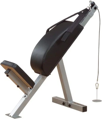 Powerline AB Bench PAB21X Silver/Black Core Trainer with Adjustable Frame