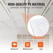 Ceiling Tiles 96-Pack Polystyrene 20x20 Inch Easy Glue Up Installation