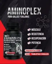 Aminoacid Booster for Roosters - Aminoplex 100 tab vitamina para Gallos Exp04-26