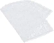 [VALICLUD] Lace Veil Headpiece Short Covering Scarf Fashionable for Bridal Church and Portrait
