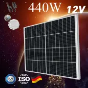 440W Mono Solar Panel Home Fixed Portable Home Caravan Camping Charging Power AU