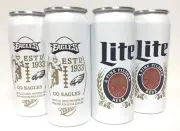 Miller Lite Eagles NFL Aluminum Beer Can Glass Retro Four (4) Vessels New & F/S