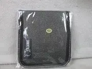 Shiro Petto Bi Fold Wallet Canvas ID Card Holder Billfold Black White Striped