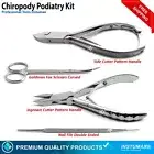 Chiropody Podiatry Toenail Removal Kit Ingrown Side Cutter Nail Care Instrument