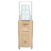 L'Oréal, True Match, Super-Blendable Foundation, W2 Warm Light, 1 fl oz (30 ml)