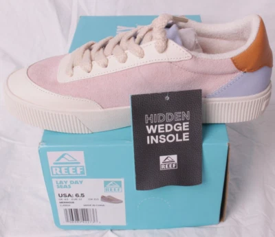 Reef Lay Day Seas women's sneakers shoes - Meringue - US 6.5 EU 37