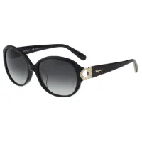 在飛比找Yahoo奇摩購物中心優惠-Salvatore Ferragamo- 時尚太陽眼鏡（黑色