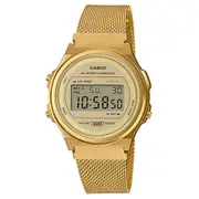 Casio Vintage Digital Gold Watch A171WEMG-9ADF Resin LED Light 4549526300851