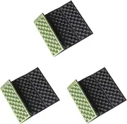 Mellisso 3X Camping Mats Folding Foam Mats Waterproof Sitting Carpet Seat Cushion for Outdoor Camping Picnic Park, Green