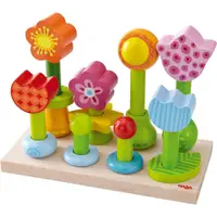 在飛比找蝦皮購物優惠-德國玩具領導品牌HABA 山毛櫸木  花卉 花園 套柱