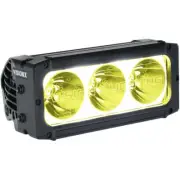 6IN XPR HALO 10W LIGHT BAR SELECTIVE YELLOW 3 LED SPOT OPTICS FOR XTREME DISTANC