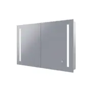 Remer Amber 900 Bathroom Mirror Cabinet LED Light with Demister & Touch Switch A