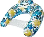 Adult Floating Chair, Inflatable Pool Sofa, Floating Water Raft, PVC Pool Float, Pool Sofa Float, Inflatable Raft Sofa, Large Pool Floats, Adult Pool Float, Floating Lounge Chair, Raft With Cup Holder