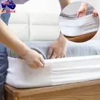 for All Mattress Sizes Elastic Bed Sheet Straps White Fitted Sheet Clips
