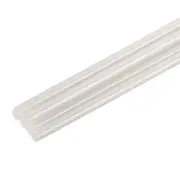 Mini Hot Glue Sticks for Glue Gun 0.28-inch x 8-inch Metallic White 6pcs