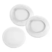 9.5" Bar Stool Cover, 3pcs Seat Cover for 11"-16" Chair, White