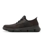 SKECHERS GARZA-GERVIN SLIP-INS 休閒鞋 咖啡色 瞬穿 男 205046CHOC【X-YI】