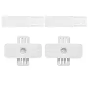 4Pcs Set Socket Holder Plug Fixer Sticker Punch-free Power Strip Holders