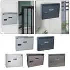 with Combination Lock Mailbox Letter Box For Home Yard Office