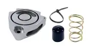 Torque Solution Blow Off BOV Sound Plate Silver Fits Hyundai Veloster Turbo (for: Hyundai)