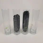 Corona Extra Beer Glass 8.5 " Tall Barware Glassware Set of 4 Bar Glasses