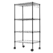 4 Tiers 35.4"H Organizer shelf rack Bookshelf