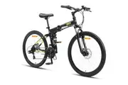 Progear Bikes Rover Folding Mtb 26" In Black Bicycles