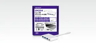 【S03 筑蒂資訊】含稅 登昌恆 UPTECH UH254 Type-C轉3Port Hub+PD充電