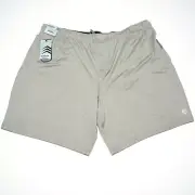 Solaris Active Studio Men's Workout Shorts XXL Beige Quick Dry Secure Pocket NWT