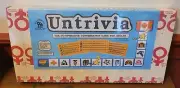 Vintage 1985 Untrivia The Co-Operative Conversation Board Game - New