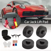 Rubber Jacking Point Jack Pad Adaptors 4X For Porsche Boxster 911 996 997 Cayman