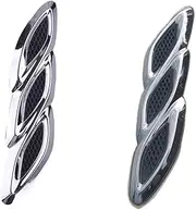 HOUV Car ABS Front Left Hood Engine Air Vent Grille Molding Trim Fit For Buick Encore 2013 2014 2015