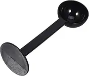 Luxshiny 2-in-1 Espresso Coffee Bean Scoop Measuring Spoon for Sugar Milk Powder Pressed Bottom
