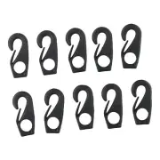 Heavy Duty Bungee Cord Nylon Snap Hook for Kayak and Canoeing Set of 10