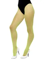 80s Neon Fishnet Tights