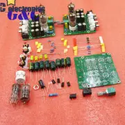6J1 Valve Pre-amp Tube Amplifier Finished product DIY KIT+Amplifier case AC 12V