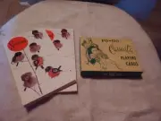 Vintage New Old Stock Po-Do 1951 2 Pk Canasta Cards And 2 Pls Of Bridge Score...