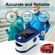 Portable Finger Pulse Oximeter Heart Rate SPO2 Monitor Blood Oxygen LED