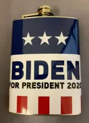 Biden 2020 D1 8oz Stainless Steel Flask Drinking Whiskey Liquor
