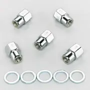 Weld Racing Open End Wheel Nut and Washer 1/2" Suit Alumastar, Magnum Drag Wheel