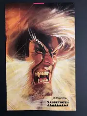 Sabretooth - Marvel Comic Book Poster 6.5x10 Bill Sienkiewicz