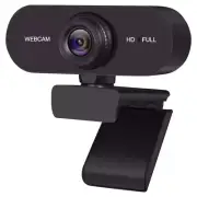 HD Webcam 1080P/2K w/ Microphone & Privacy Cover for PC Laptop Streaming Zoom