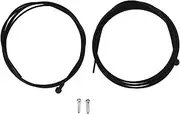 Cycle Shifter Cable, Wear Resistant Cycle Brake Shifting Inner Cable Core, Replacement Cycle Front and Rear Brake Line Core Set with Wire Tail Caps for Cycling