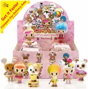 TOKIDOKI Donutella and Her Sweet Friends Series 4, Display Box of 6 Blind Boxes
