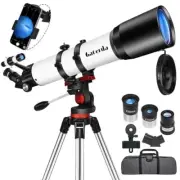 Telescope for Adults, 90mm Aperture High Powered Refractor Telescope (28X