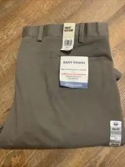 NEW Dockers Big & Tall Easy Khaki Pants Classic Fit Stretch 48x30 Pleated